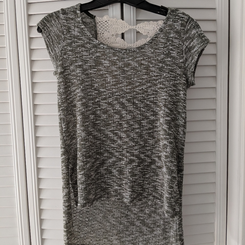 High Low shirt.